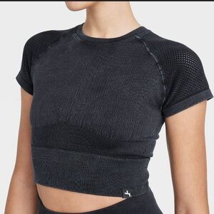 New JoyLab Cropped Short Sleeve Tee size XXL